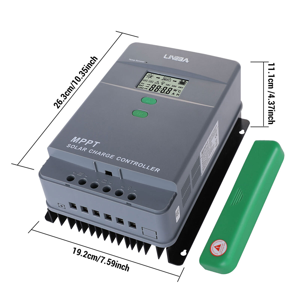 MPPT 100AMP 60A Solar Charge Controller For 12V 24V 36V 48V DC Battery Regulator
